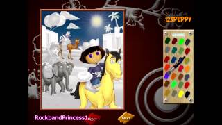 Dora Paint And Color Games Online screenshot 3
