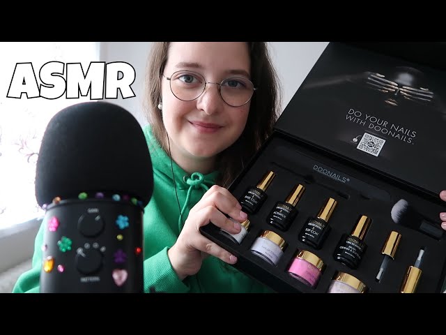 [ASMR] DOONAILS DIPPING POWDER SET (Unboxing) german/deutsch | Jasmin ASMR
