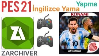 çin versiyon Pes21 mobile ingilizce yama nasıl yapılır-