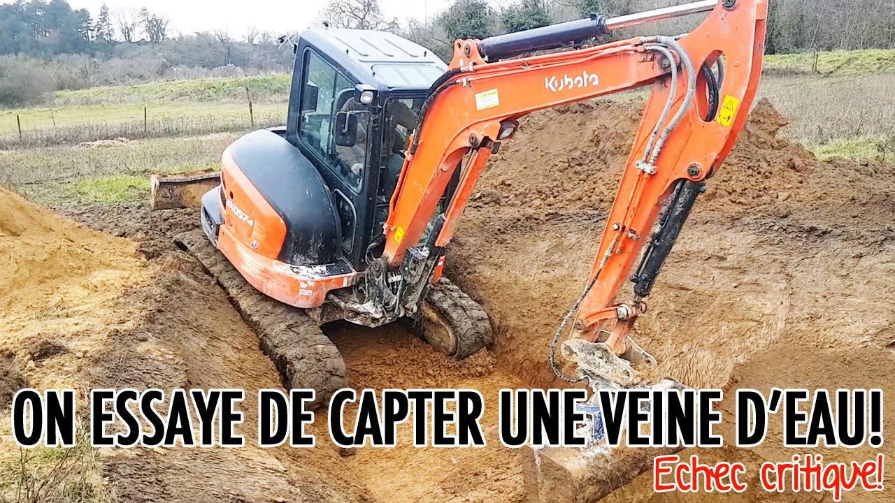 On essaye de trouver la veine d'une source!