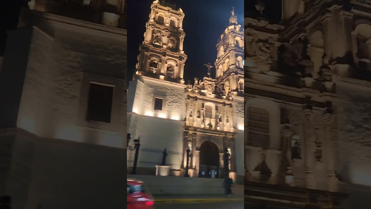 La majestuosa catedral de Durango y su monja, puro Durango.
