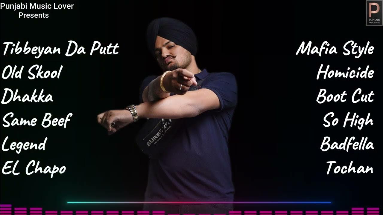 Hit Songs of Sidhu Moosewala (Part 2) Sidhu Moose Wala Top Songs/ Top