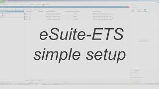 [KNX - EN] eSuite - ETS simple setup