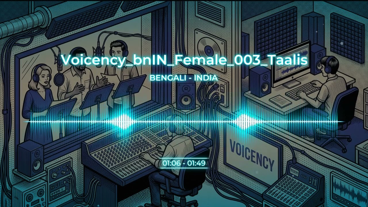 Bengali Female Voice - Voicency_bnIN_Female_003_Taalis