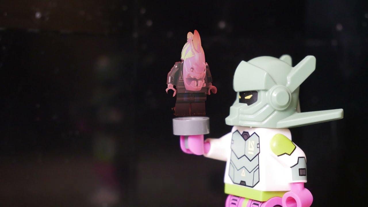 Lego Classic space Bounty Hunter (effects test)