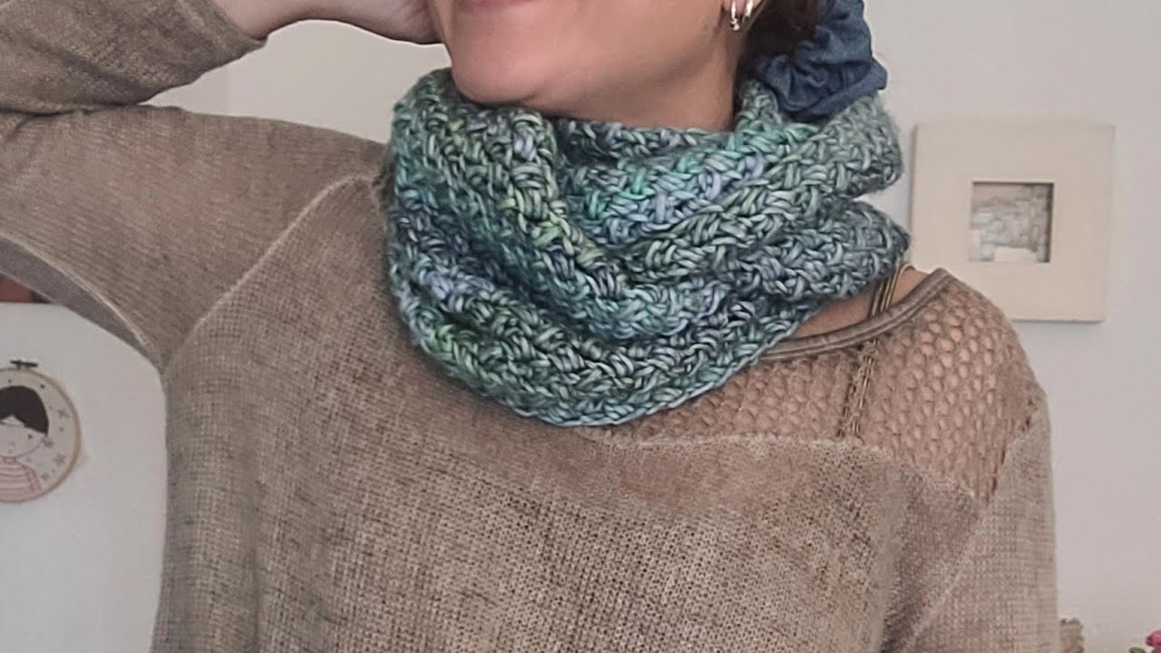 CUELLO INFINITO A CROCHET! 
