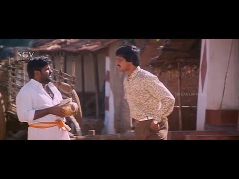 S Narayan Fooling Around Village People Comedy | Jaggesh | Bevu Bella Kannada Movie Comedy Scene