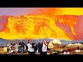 Incredible Heat! Enormous lava River spotted at Meradalir Volcano, Iceland!  Eruption, explosions