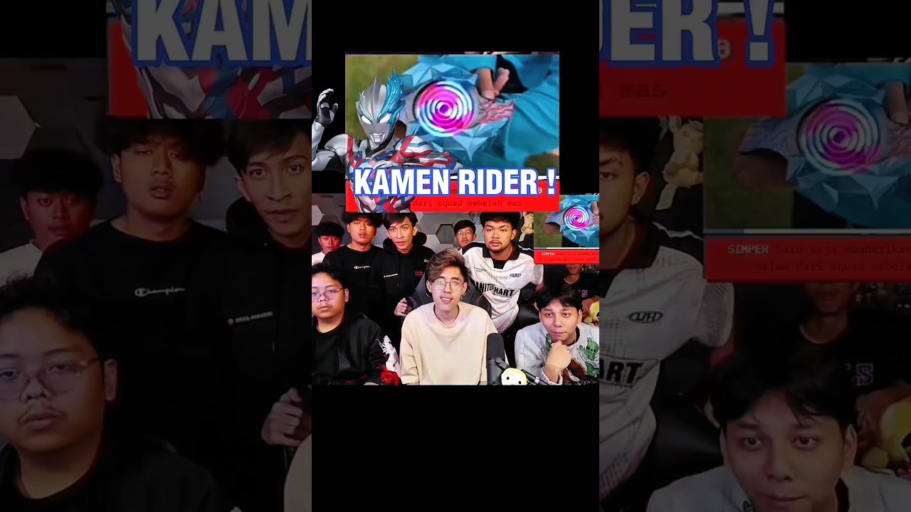 Luthfi Halimawan React Henshin Ultraman Blazar & Arc Egie Fourze O2H 