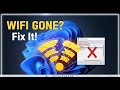 Fix Network Adapter Not Showing in Device Manager WiFi Adapter Missing Windows 11