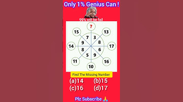 Find The Missing Number ll #shorts #youtubeshorts #viral #trending #shortvideo #puzzle #2024