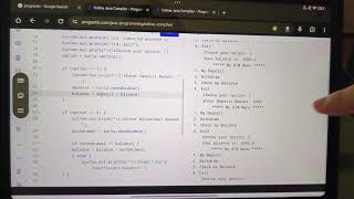 MY ATM MACHINE LOOP JAVA