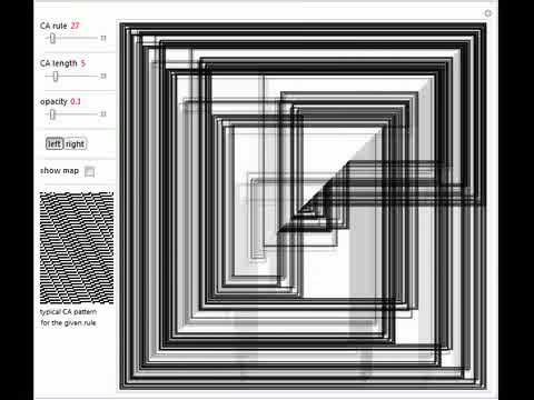 Cobweb Diagrams of Elementary Cellular Automata