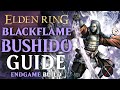 Elden Ring Faith Samurai Build Guide - How to Build a Blackflame Bushido (Level 150 Guide)