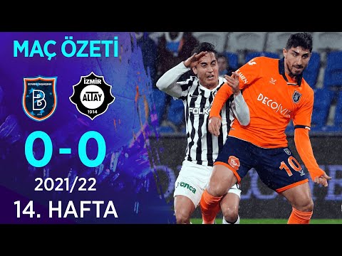 Medipol Başakşehir 0-0 Altay MAÇ ÖZETİ | 14. Hafta - 2021/22