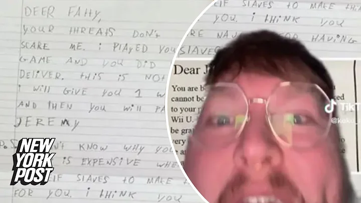 Childs hilarious letters to Santa go viral: you lo...