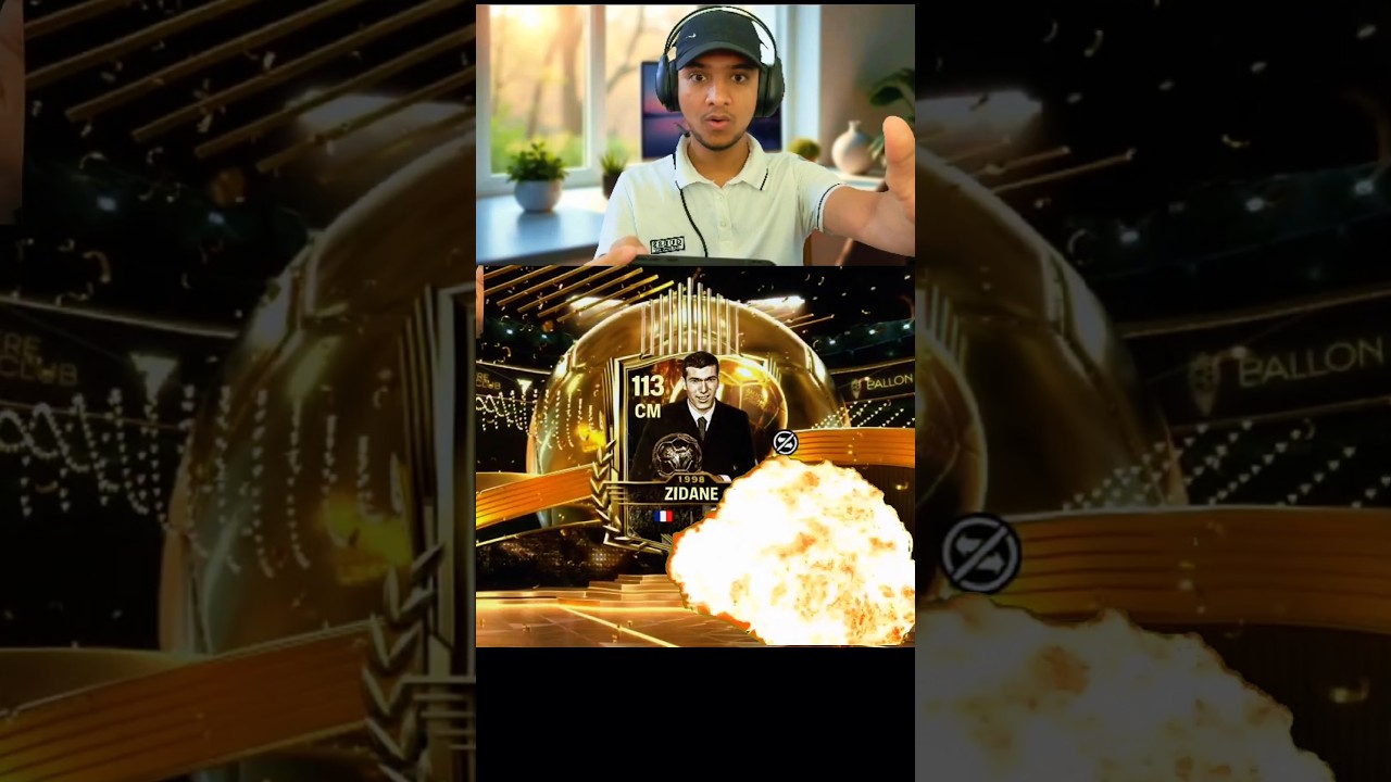 Зидан из набора 3k Balloon d'Or Gems 🤯 