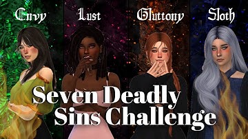 7 DEADLY SINS | Part 2| Sims 4 Create a Sim