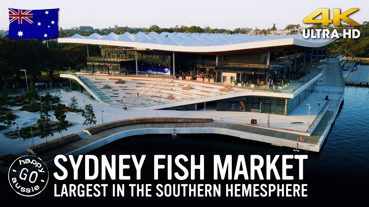 Sydney's Newest Waterfront Landmark | Fish Market 4K Tour