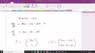 Derivation of the basic Reproductive Number Using the Next Generation Matrix (lesson 9)