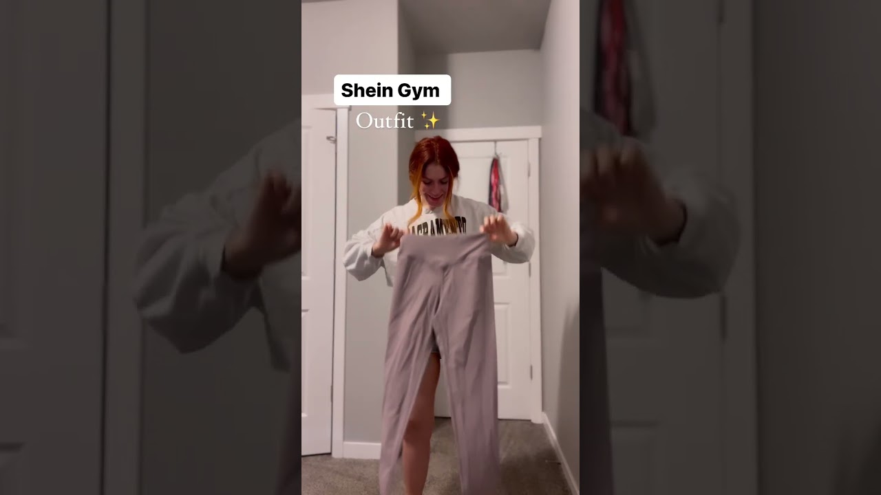 Shein gym outfit 👑 
