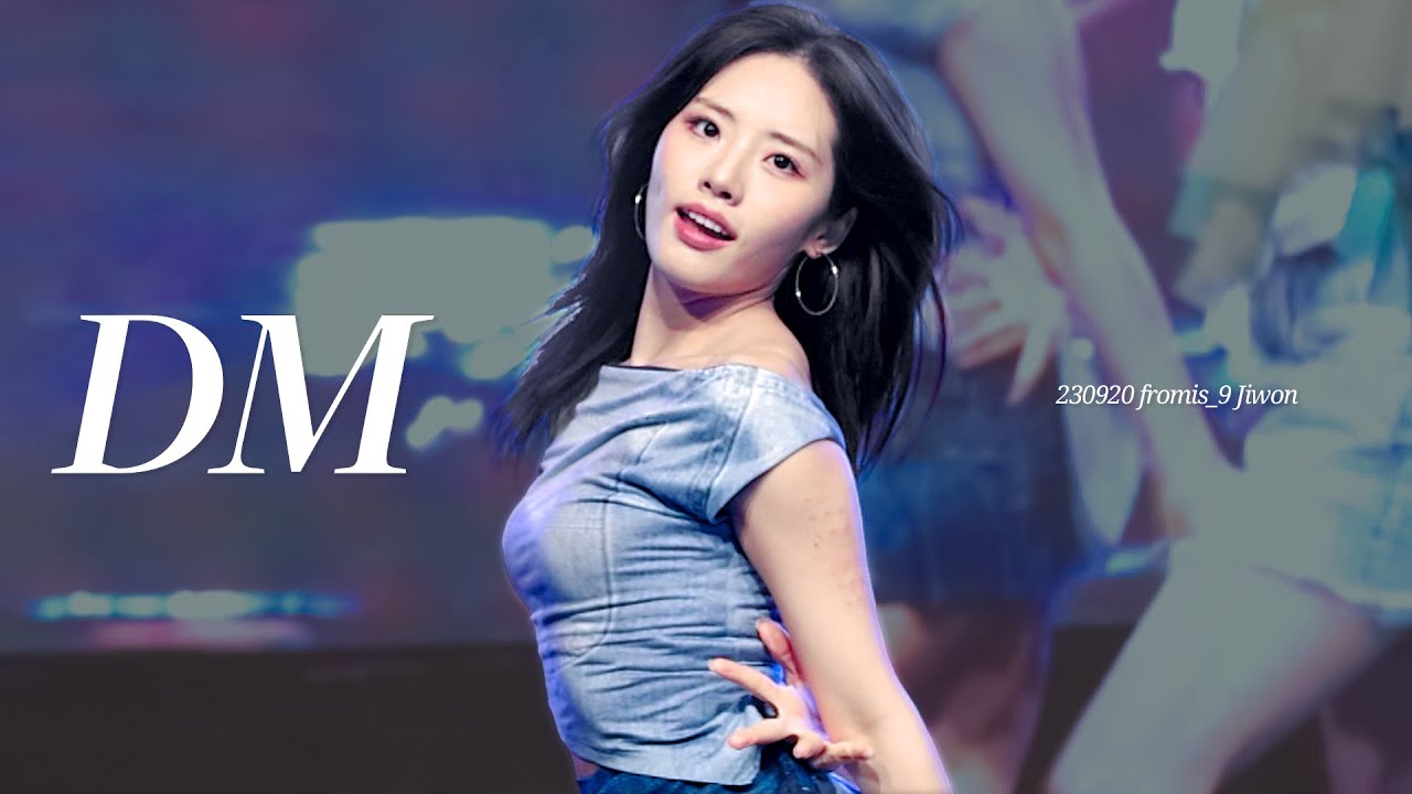 [4K60p] 230920 'DM' 프로미스나인 박지원 직캠 | 경기대학교 축제 귀룡제 | fromis_9 Jiwon Kyonggi University fancam