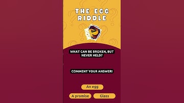 What Can Be Broken But Never Held?