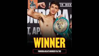 Sebastian Fundora Stops Chordale Booker To Retain Wbc Wbo World Champ