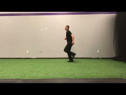 Run In Place, Falling into Forward Movement: Pose Running