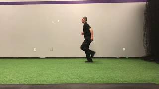 Run In Place, Falling into Forward Movement: Pose Running
