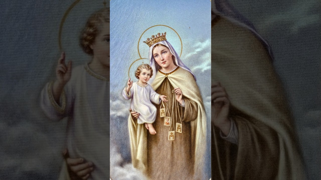 Reze com Nossa Senhora do Carmo