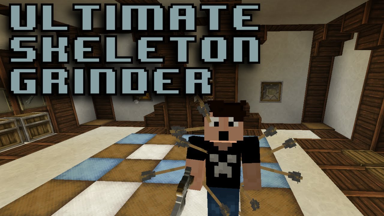 Ultimate Skeleton Grinder -  EP15 DrewForShow Plays Minecraft