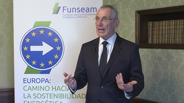 Interview with Andris Piebalgs, European Comm. for Energy & Internat. Coop. #XIIISimposioFunseam