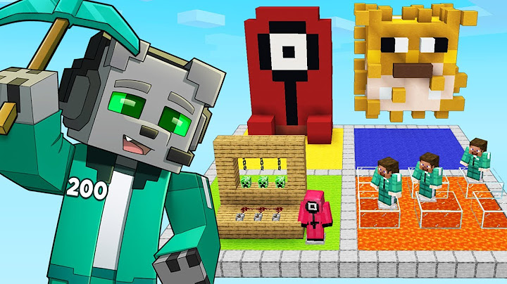 👉 200 Jugadores CREAN un Squid Game en Minecraft!!