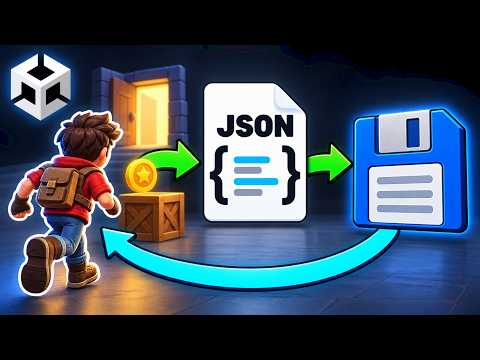Video thumbnail: MASSIVE Unity Save System Tutorial!