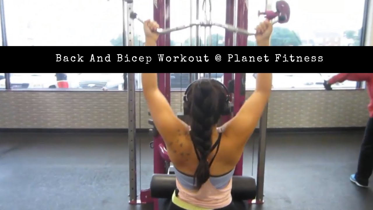 15 Minute Planet Fitness Bicep Workout for Women