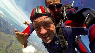 Derek Fike's Tandem skydive!