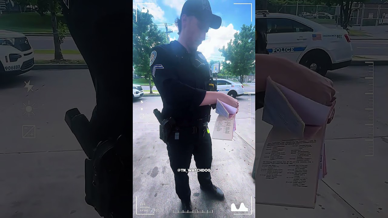 Respectful Traffic Stop: A Birthday Ticket with Courtesy and Law