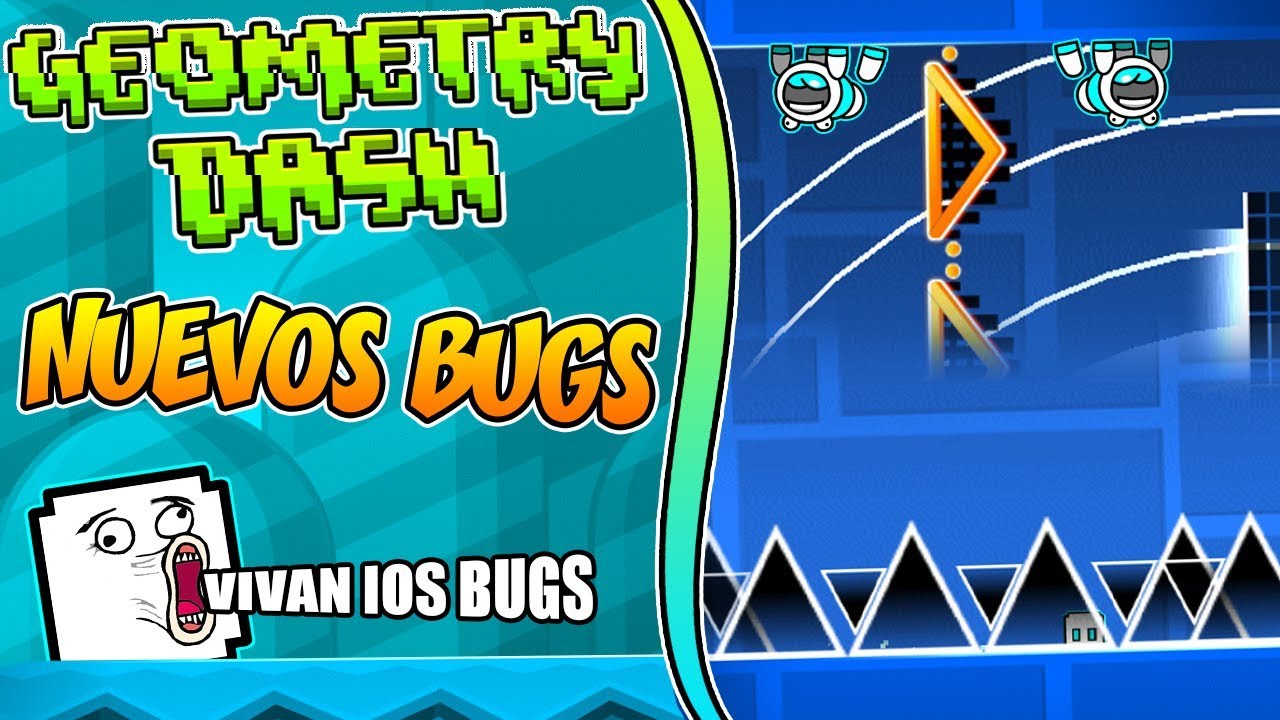 NUEVOS BUG NUNCA ANTES VISTOS EN GEOMETRY DASH 2.11 | VRO - YouTube