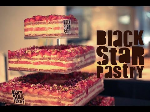 Strawberry and Watermelon cake by Black Star Pastry. 