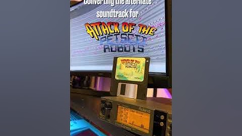 Shorts - Converting PETSCII Robots soundtrack to MIDIFILES 1