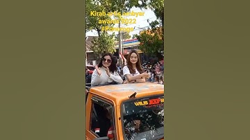Kirab artis ambyar awards 2022 Ponorogo #shorts