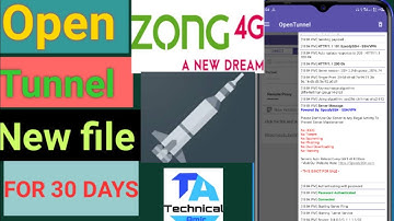 Open Tunnel Zong New weakly file / Zong files / open tunnel zong file #technical_Amir
