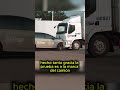 Lo que ocurre al estrellar un coche chino contra un camión de 8 toneladas