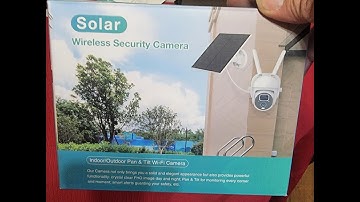 SV3C PTZ Solar Wifi Wireless Security Camera Outdoor- Model: C17