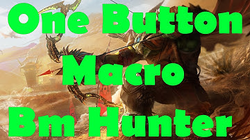 One Button Macro BM Hunter for WOD 6.2.4  with Gnome Sequencer! Crazy Damage!