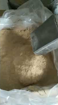 Proses giling Serai kering jadi serbuk. #herbal #productivity