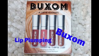 Buxom  A Latte Glosses Mini Plumping Lip Gloss Set $25