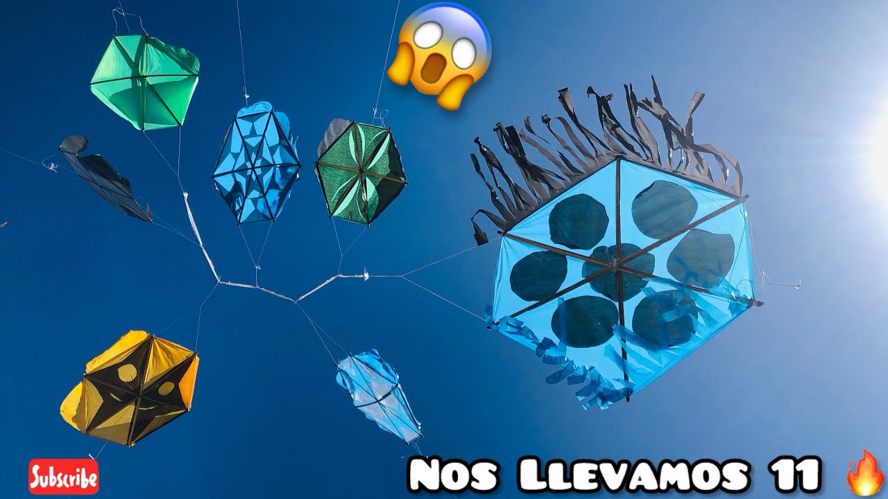 Nos Llevamos 11 🔥Chichigua Lajiando Volando Chichigua Haciendo Guiso  Quemamos 3 😱 Papalote O Cometa
