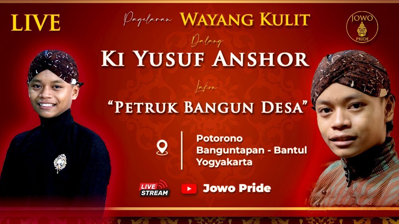 🔴Petruk Bangun Desa - Wayang Kulit Ki Yusuf Anshor | Bantul Yogyakarta